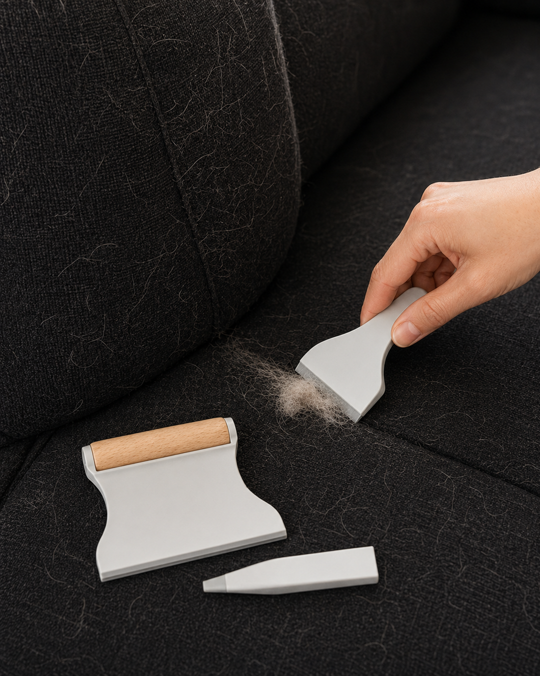 Embedded Pet Hair Detailer Kit kit concept.